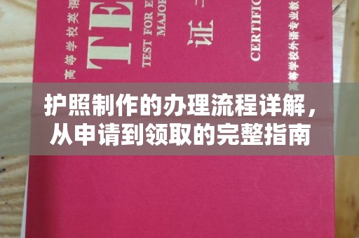 桂林护照制作的办理流程详解，从申请到领取的完整指南